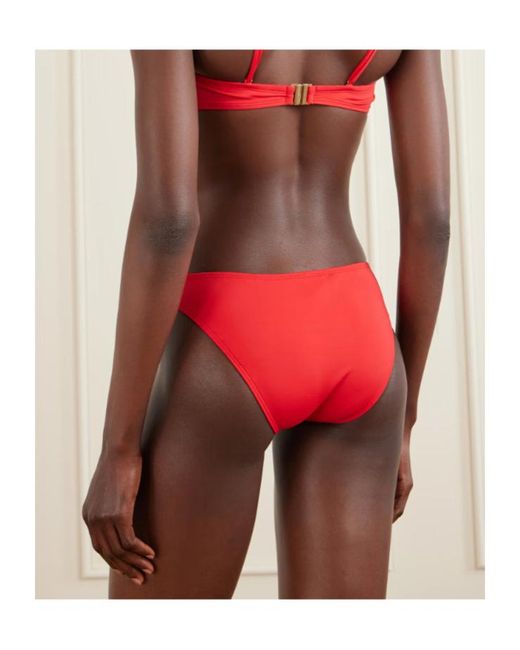 Nili Lotan Red Bikini Briefs