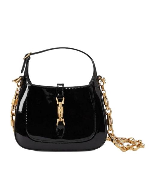 Gucci Black Jackie 1961 Tote Bag