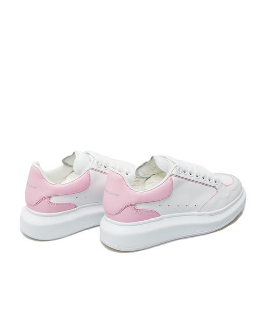 McQueen White Oversized Low-Top Sneakers