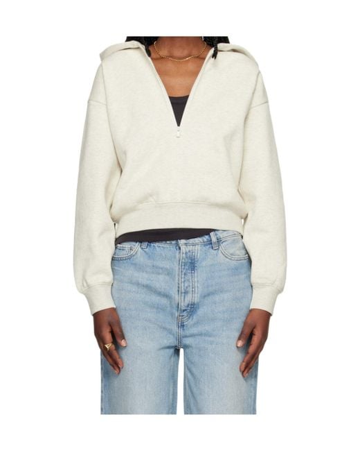 Fear Of God White Long-Sleeved Hoodie