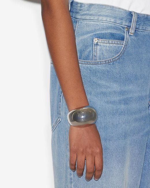 Isabel Marant White Awa Bracelet
