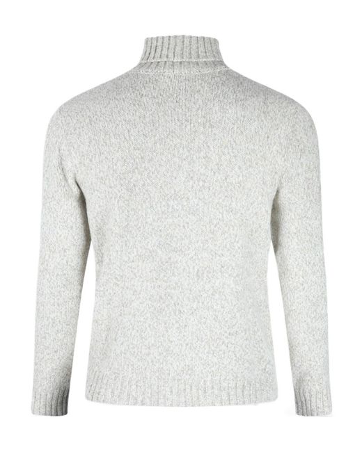 Eleventy Gray Long Sleeve Sweater for men