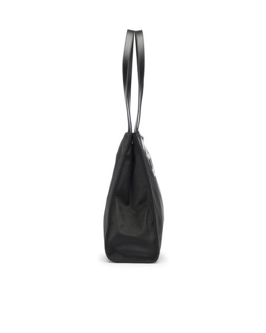DIESEL Black Logo Plaque Top Handle Bag