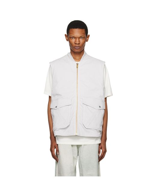 Objects IV Life Gray Cargo Vest
