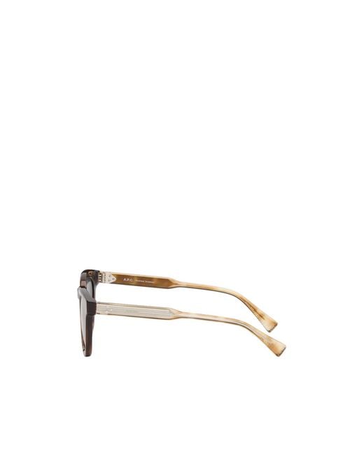 A.P.C. Multicolor Les Lou Full-Rim Sunglasses for men