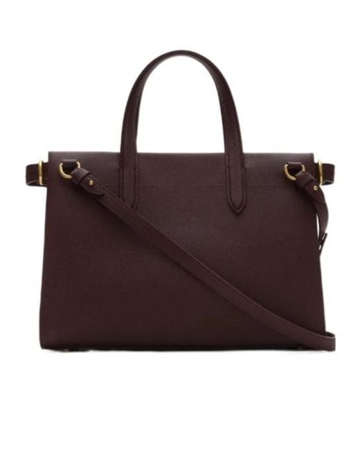 Burberry Brown Small Cotswolds Check Tote