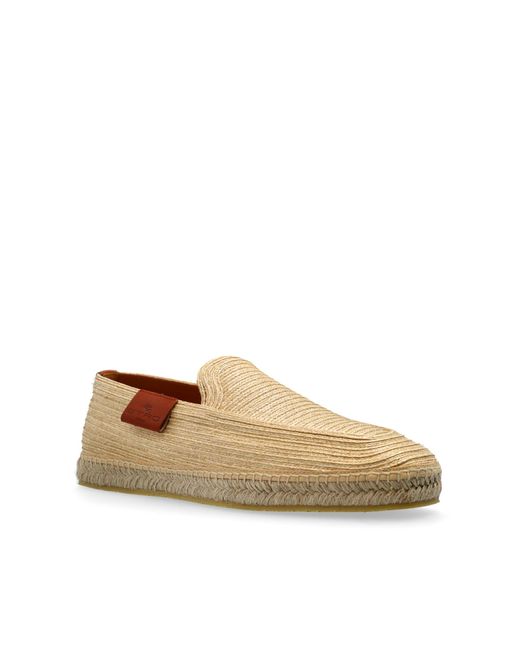Etro Natural Espadrilles With Logo for men