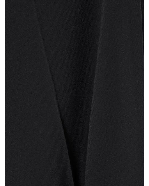 Joseph Black High Waist Wide Leg Casual Pants