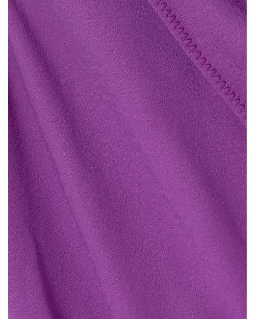 Lisa Marie Fernandez Purple Cutout Swimsuit