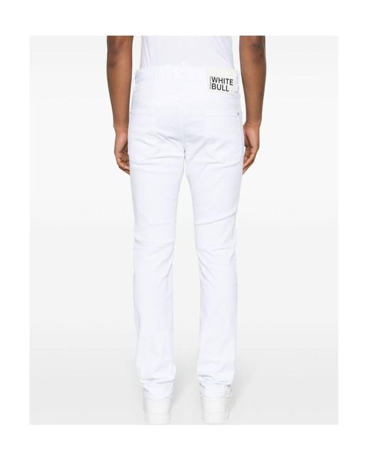 DSquared² White Cool Guy Slim-Fit Jeans for men