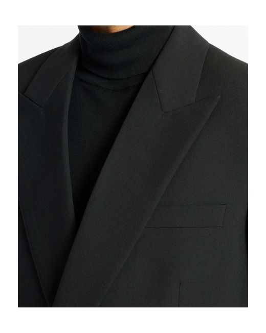 Balmain Black Wool 2-Button Jacket for men