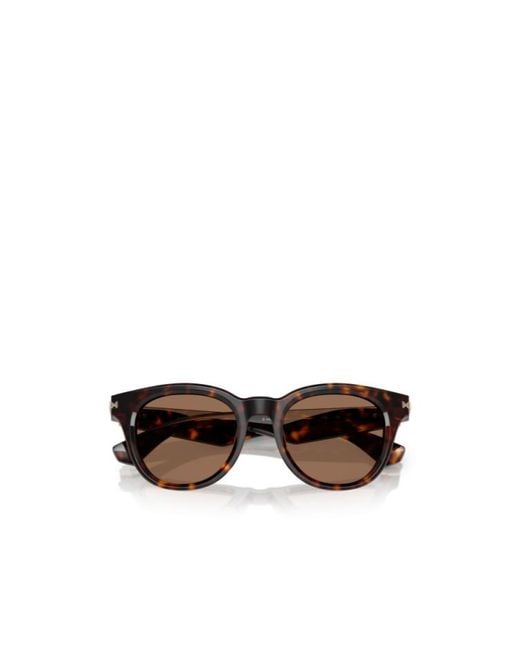 Burberry Multicolor Eyewear Round Frame Sunglasses for men