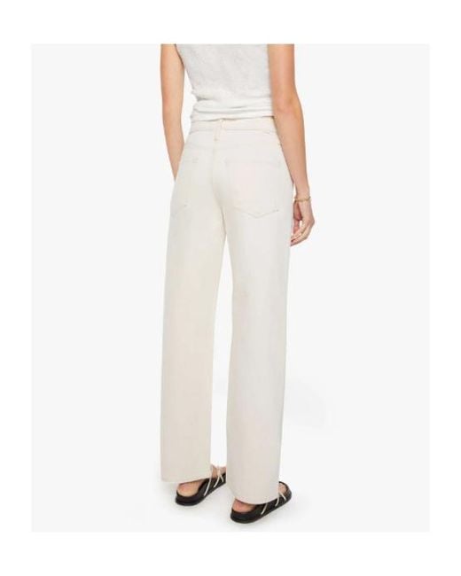 Mother Natural High-Rise Wide-Leg Jeans