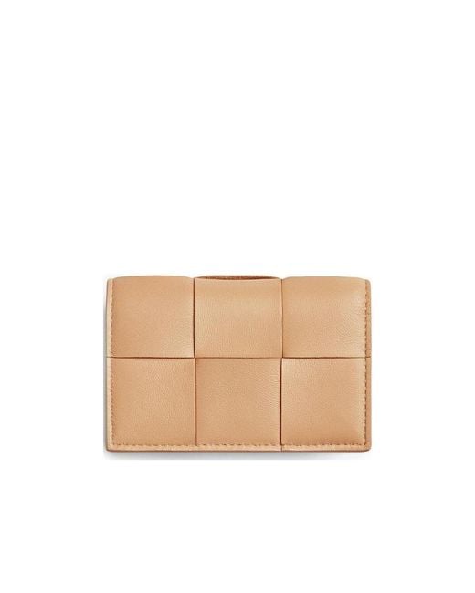 Bottega Veneta Natural Weaving Wallet