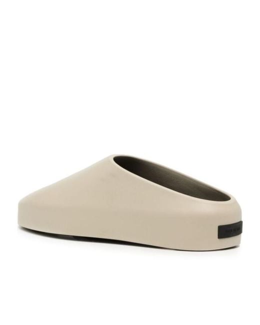 Fear Of God White The California 2.0 Slip-On Slippers for men