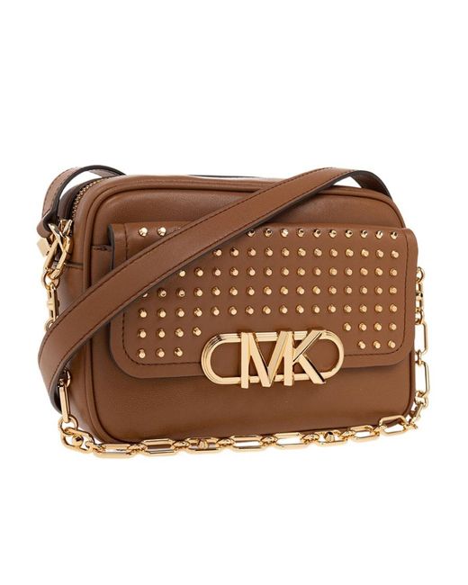 MICHAEL Michael Kors Brown Parker Leather Crossbody Bag