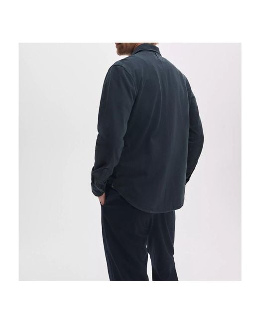 Rag & Bone Blue Long-Sleeved Shirt for men