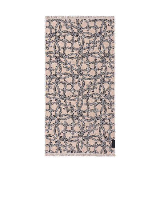 Loewe Multicolor Fringed Towel