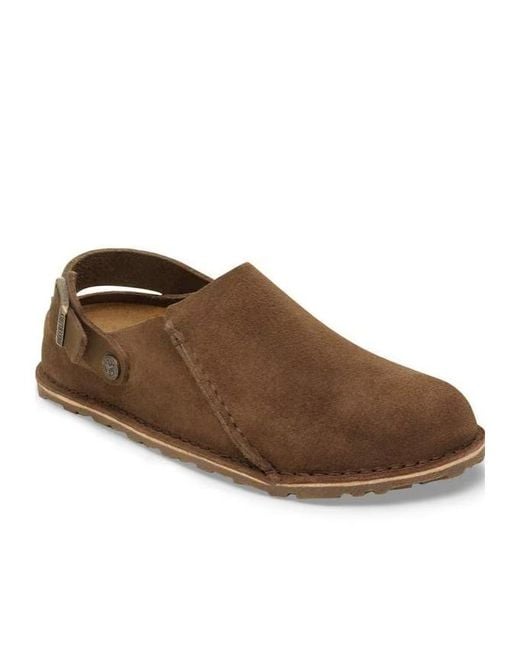 Birkenstock Brown Buckle Strap Mule