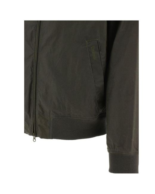 Barbour Gray Long-Sleeved Casual Jacket for men