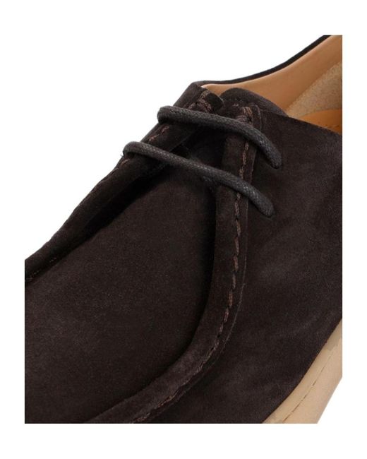Church's Black Crepe-Sole Lace-Up Shoes for men