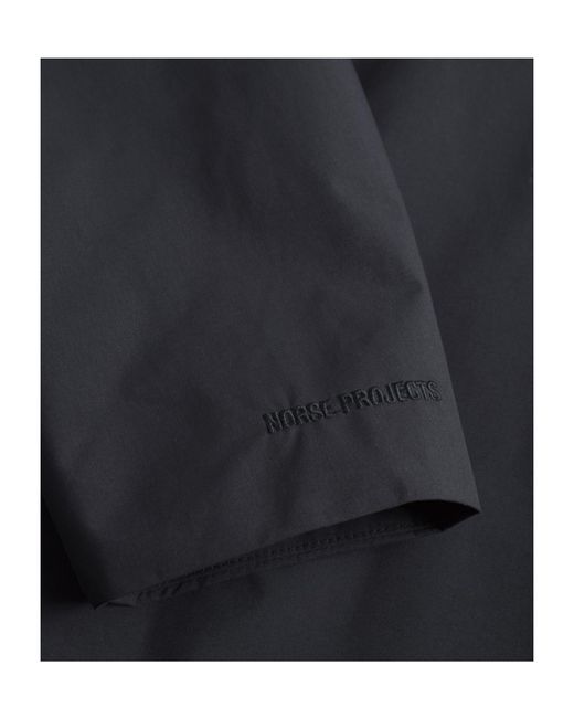 Norse Projects Blue Collared Windproof Casual Jacket for men