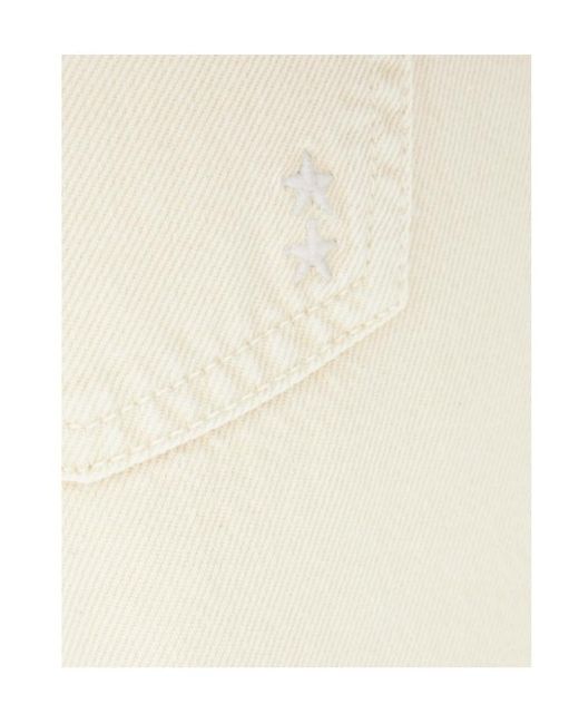 ICON DENIM White Jeans With Belt Loops
