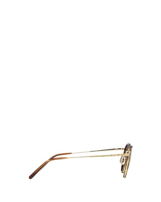Oliver Peoples Green Mp-2 Round-Frame Sunglasses for men