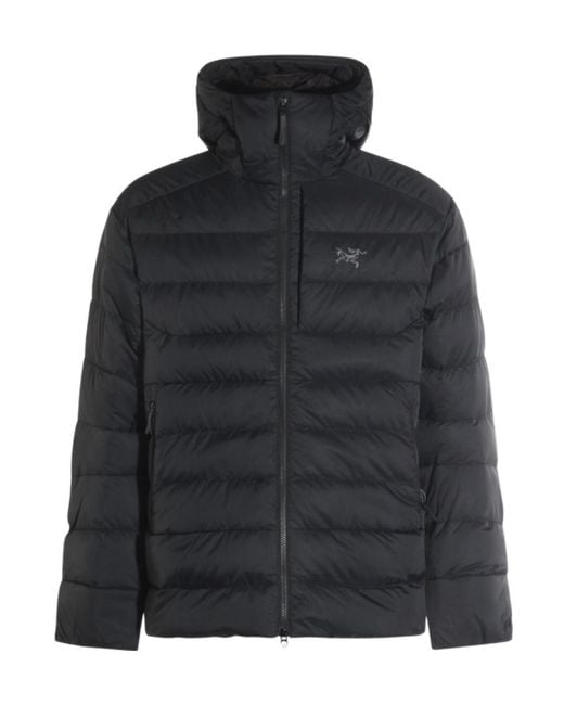 Arc'teryx Black Thorium Hooded Down Jacket for men