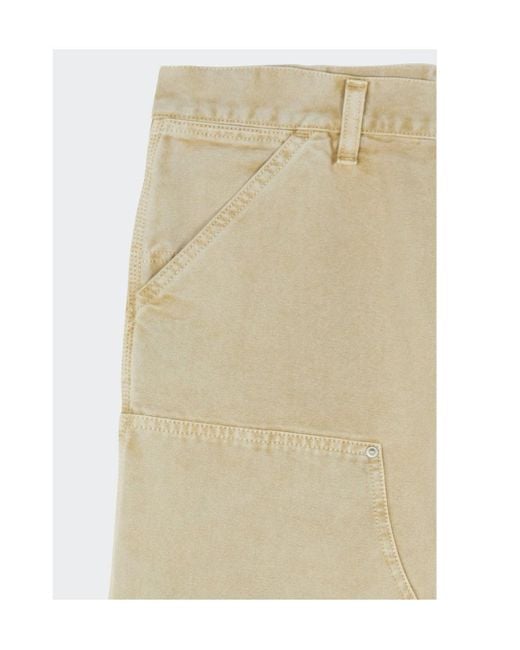 Carhartt Natural Double Knee Canvas Work Pants for men