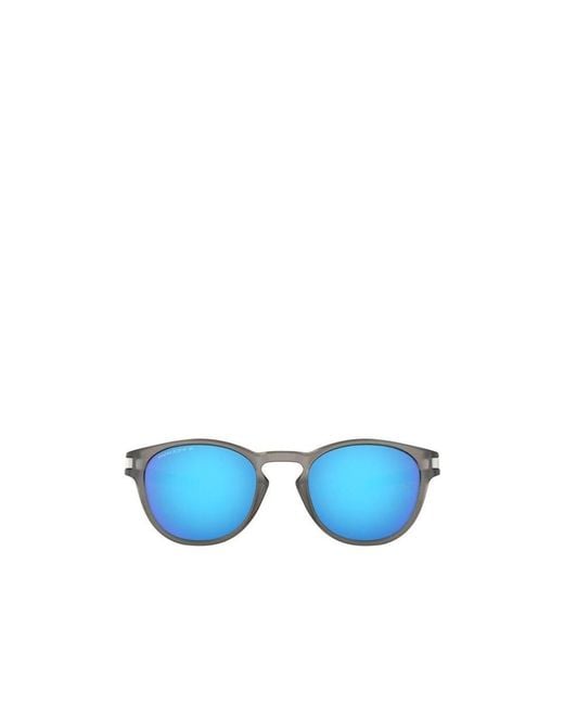Oakley Blue Round-Frame Sunglasses for men