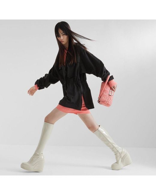 Fendi Black Nylon Anorak
