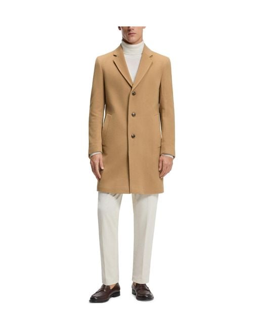 Boss Natural Solid Coat for men