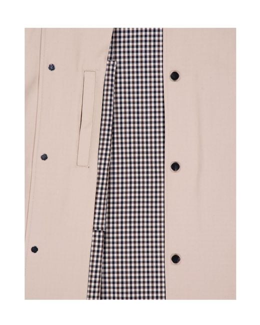 Givenchy Natural Logo Patch Long-Sleeved Shirt for men