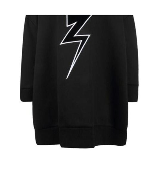 Neil Barrett Black Lightning Printed Sweater