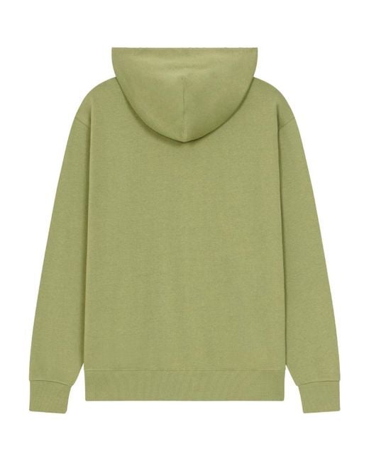 KENZO Green Hooded Zipped 'Boke Flower' Crest Jumper for men