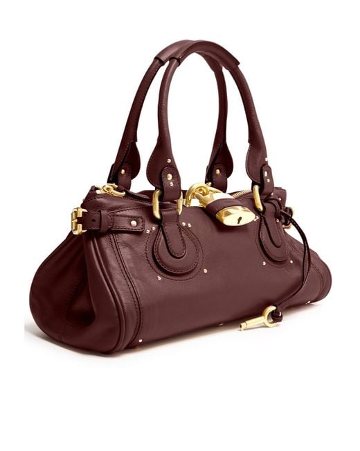 Chloé Red Paddington Small Handbag