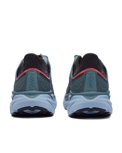 Hoka One One Blue Low-Top Sports Shoes for men