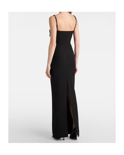 Roland Mouret Black Embellished Gown