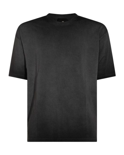 Thom Krom Black Relaxed Fit T-Shirt for men