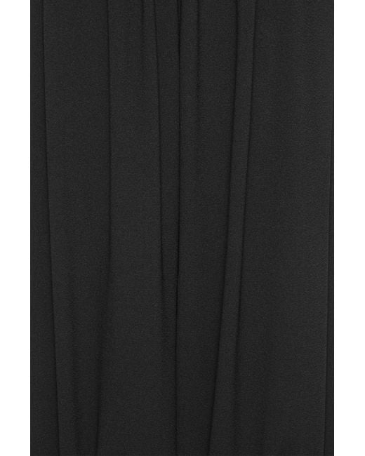 ROTATE BIRGER CHRISTENSEN Black Balloon Pleated Pants