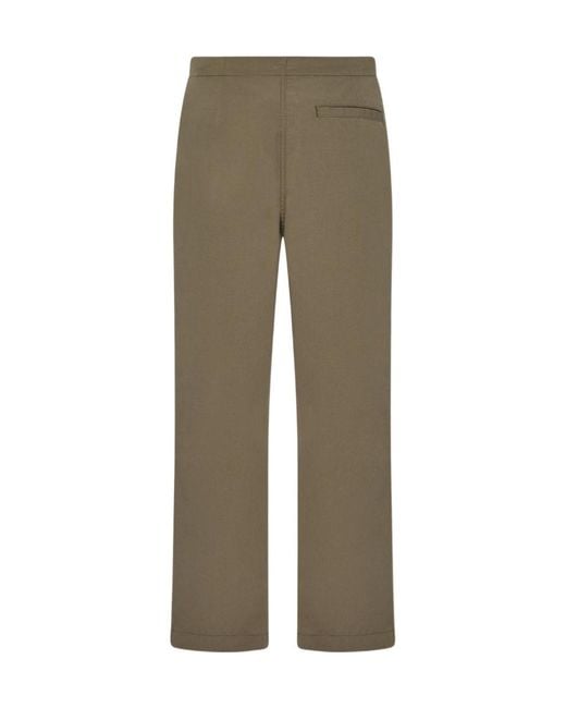 The Row Gray Time Cotton Trousers for men