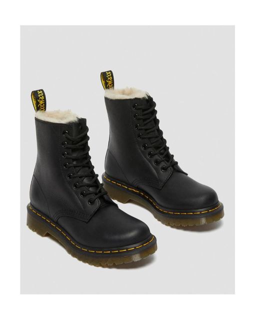 Dr. Martens Black Lacing Short Boots