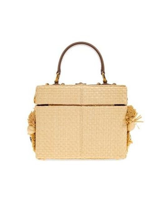 Dolce & Gabbana Metallic Crystal-Embellished Tote Bag