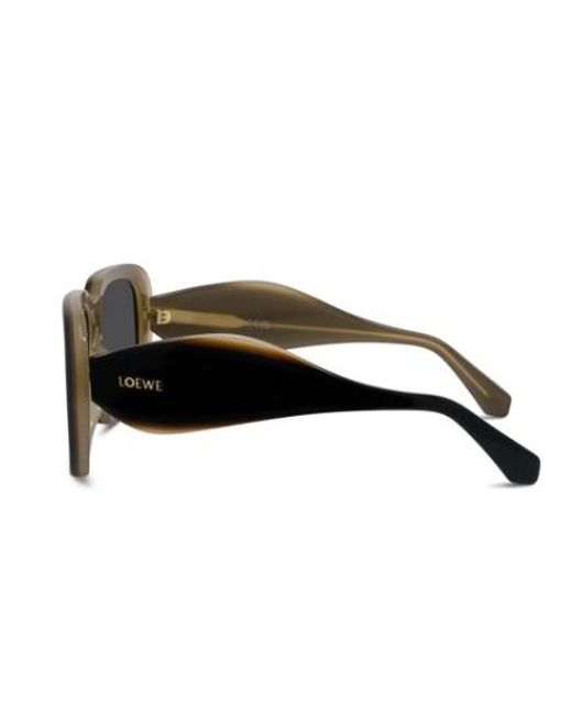 Loewe Black Square Frame Sunglasses