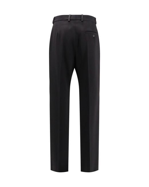 Balenciaga Black Baggy Tailored Trouser