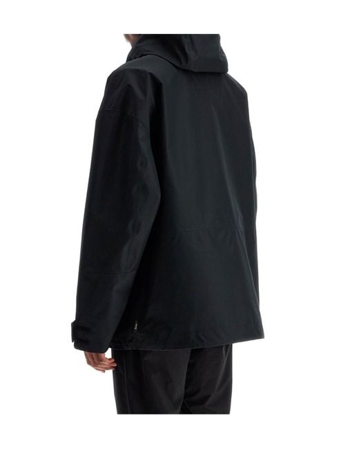 Herno Blue 3L Gore-Tex Laminar Jacket for men
