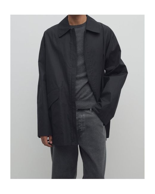 The Row Black Noe Jacket for men