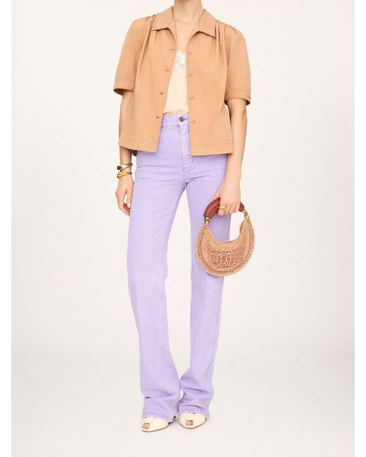 Chloé Pink Chloé Summer Banana Mini Shoulder Bag