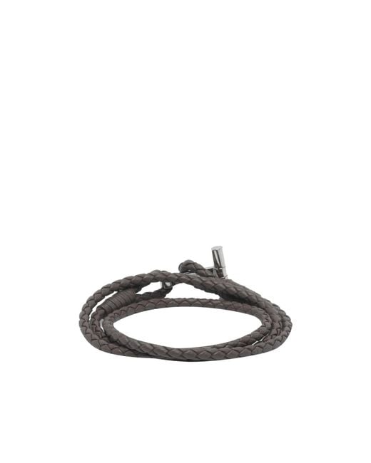 Tom Ford White Woven Bracelet for men